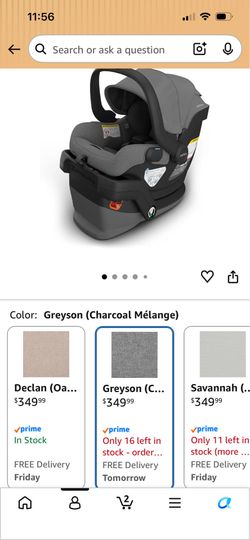 Uppababy Mesa Car Seat AND base
