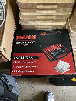 Crafom Set Up Blocks Set $20 each. Three Available 