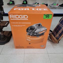 Ridgid 6 Gallon Air Compressor 