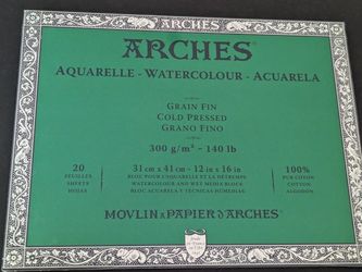 Arches Water Color Paper 