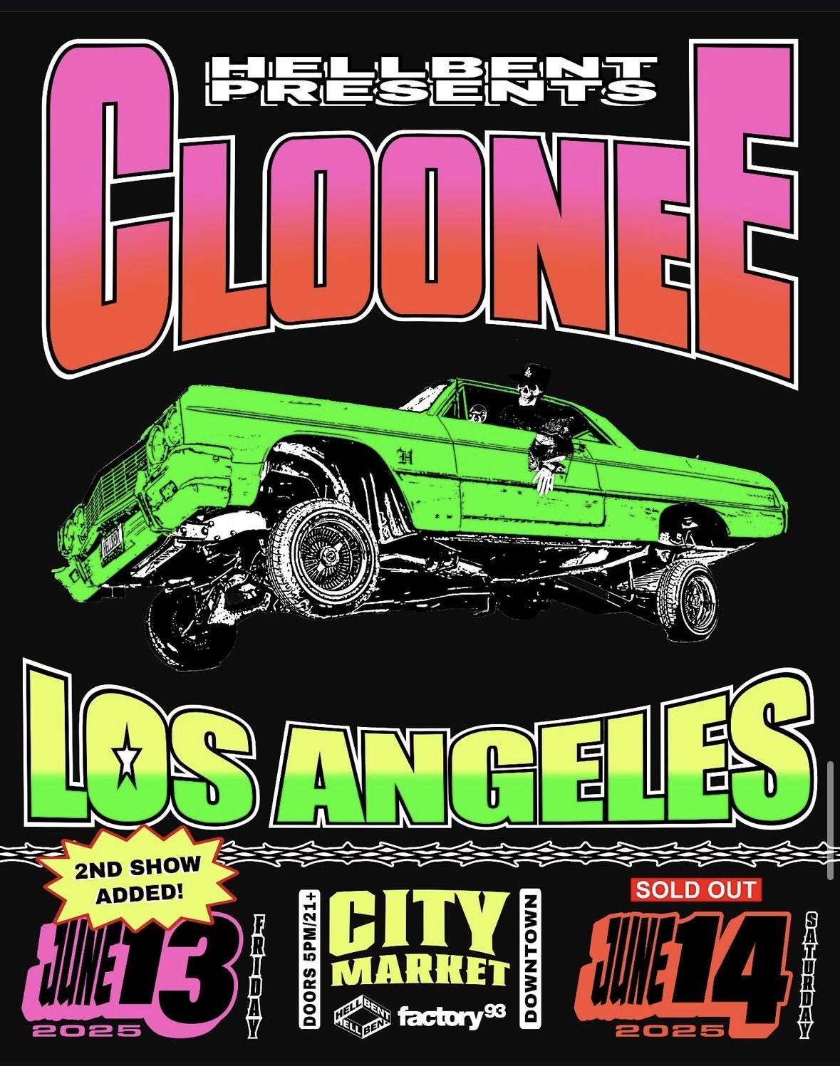 Cloonee Tickets July 12