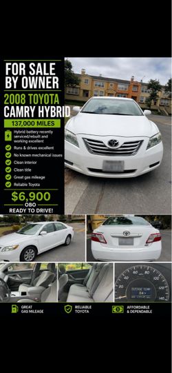 2008 Toyota Camry Hybrid