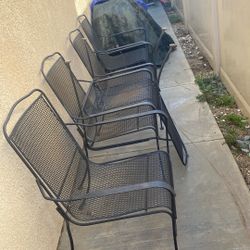 Set Of Six Chairs