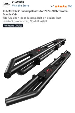 Climber Running Board for 24-26 Toyota Tacoma.