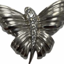Turi Pin/Brooch 18kt White Gold 