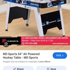 MD Sports Air Hockey Table
