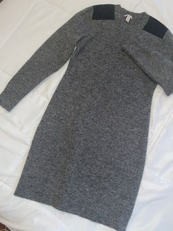 GAP Woman’s Grey Bodycon Sweater Dress-S