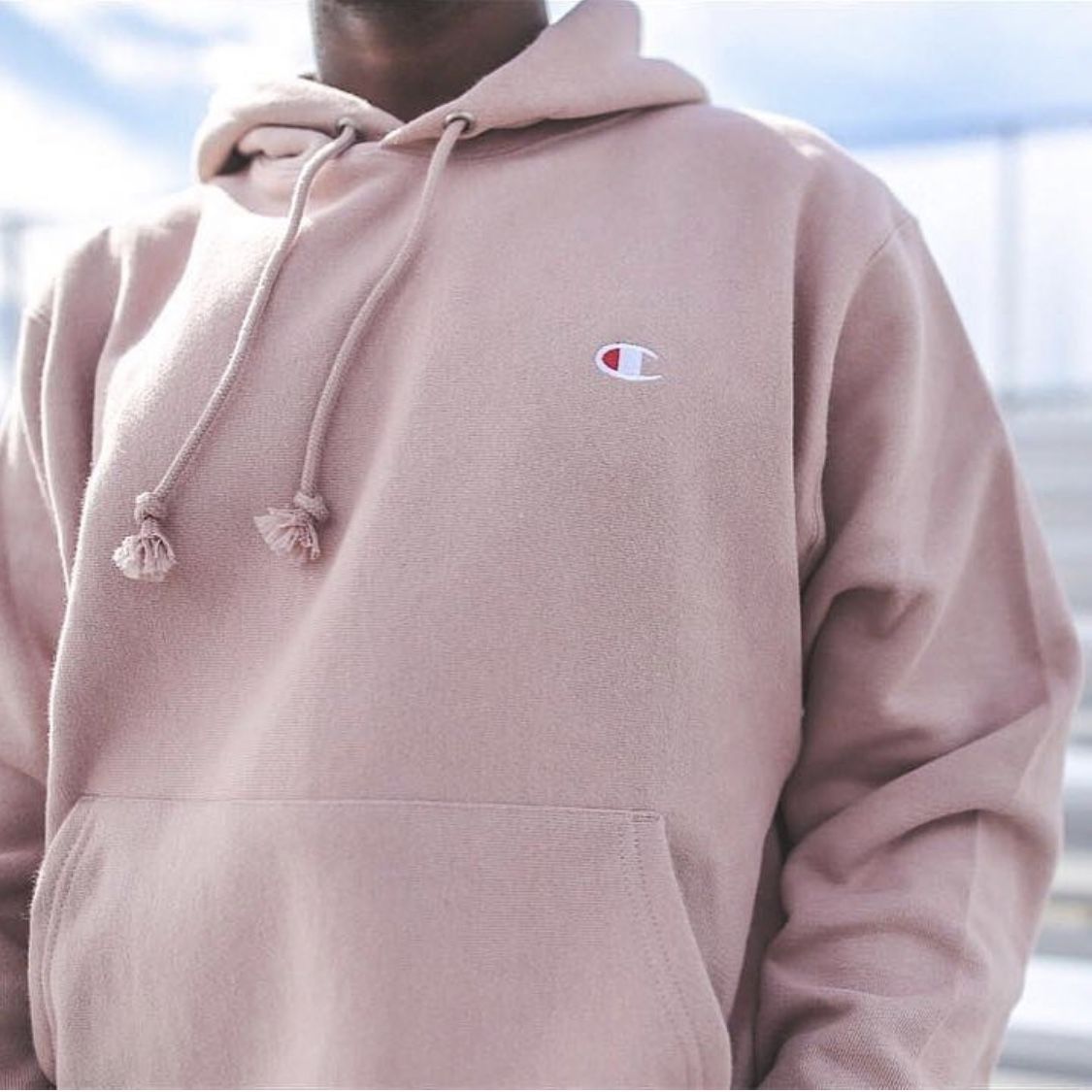 Champion Reverse Weave Rose Hoodie Champion Reverse Weave Hoodie Rose
