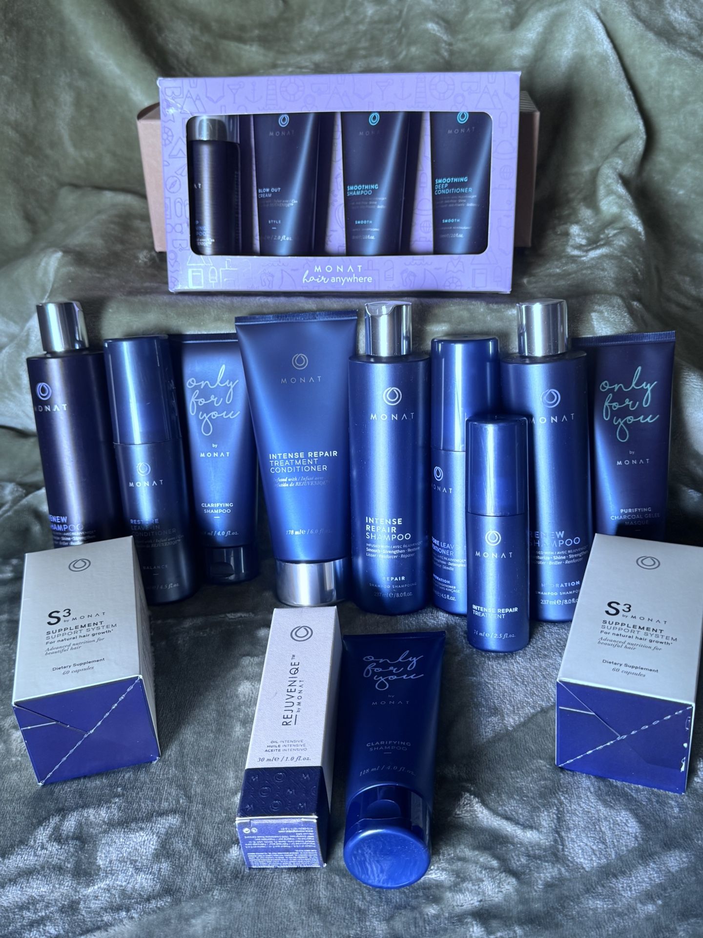 Monat Skin, Hair Care LOT (17 items)