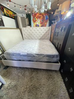 King Bed Frame And Mattress 