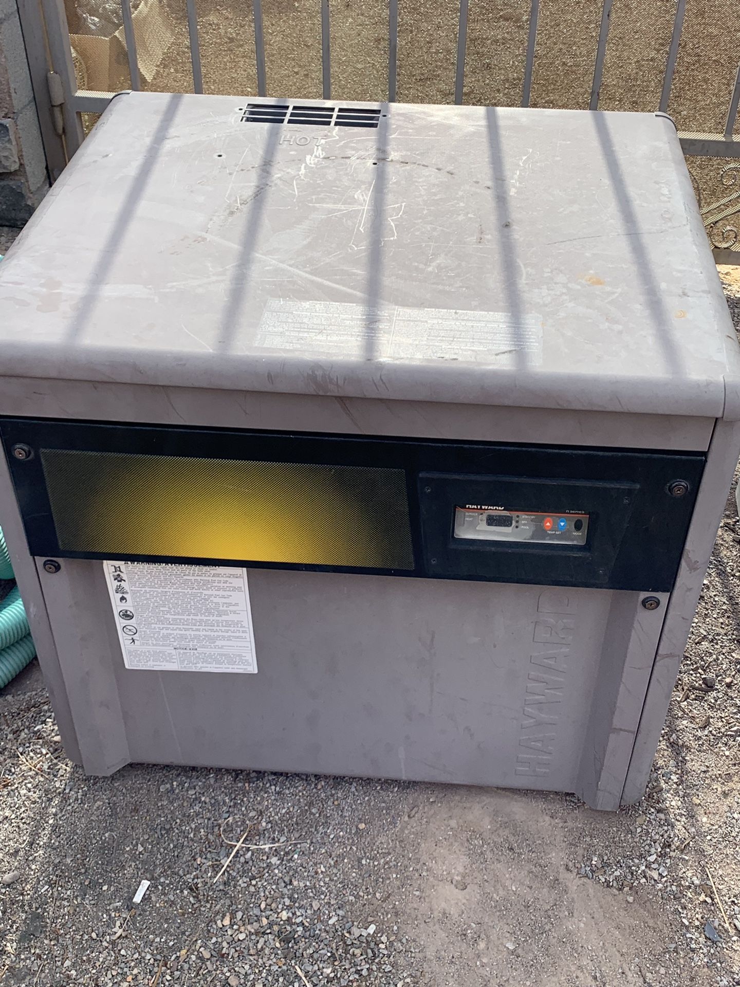 Hayward h400 pool and spa heater