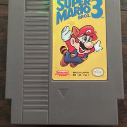 Mario Bris 3 NES 
