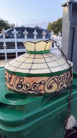 Coca Cola lamp