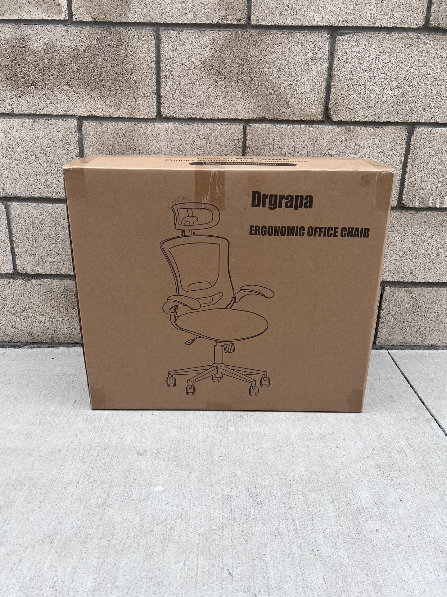 NEW Black Ergonomic Office Desk Rolling Chair w/Adjustable Headrest & Armrest **$70 Each**
