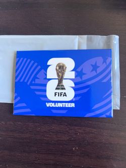 FIFA volunteer fridge magnet