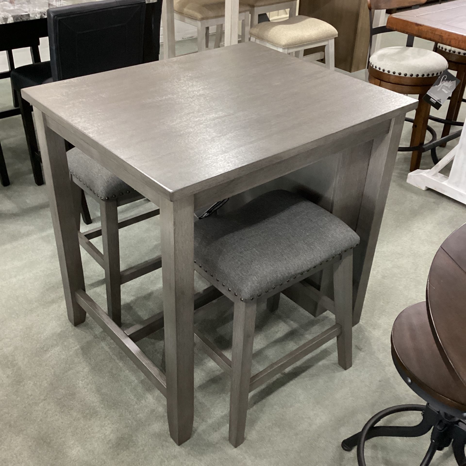 Caitbrook 3pc Counter Table Set