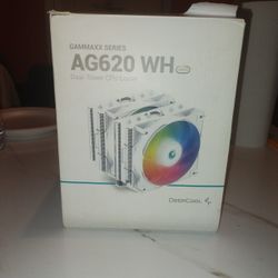 DEEPCOOL AG620 WH ARG DUAL TOWER CPU COOLER 