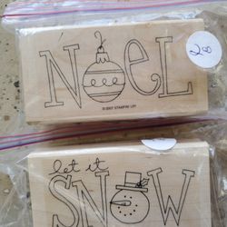 New Rubber Stamps,  Each