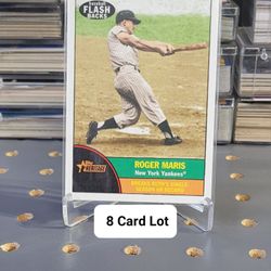 ⚾️ (8) 2010 Topps Heritage ⚾️ Flashbacks