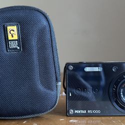 Pentax Optio RS1000 14.0MP 4x Wide Optical Zoom HD Movie 3" LCD Digital Camera 
