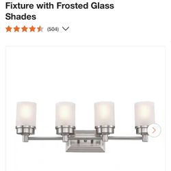  Bathroom Light Fixture 