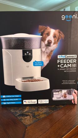 7L Smart Pet Feeder with Camera
