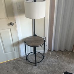 Lamp with Table