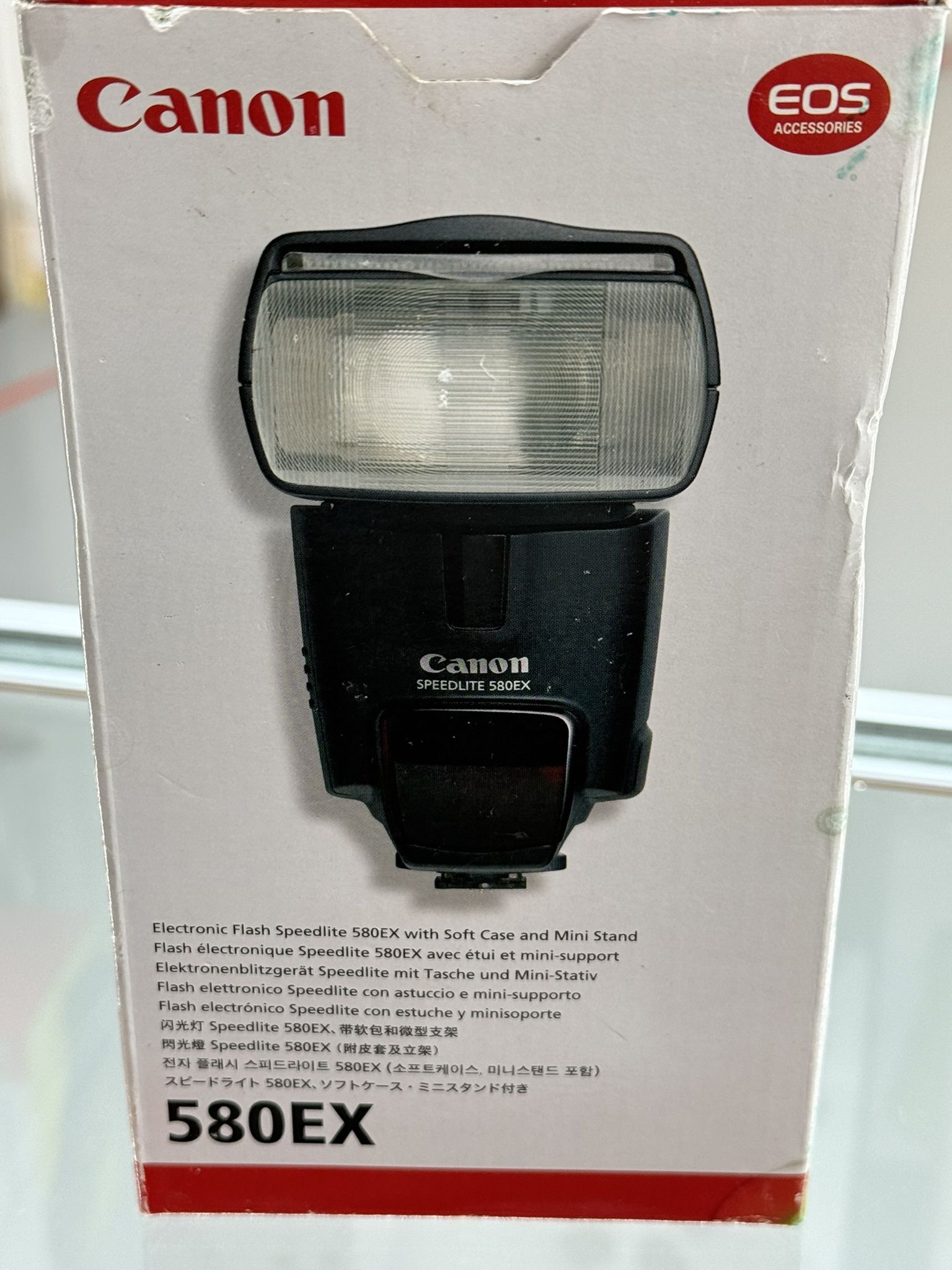NEW! Canon 580 EX Speedlite Flash for EOS & Digital SLR