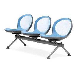 Indoor/Outdoor Three Seater Mesh Bench