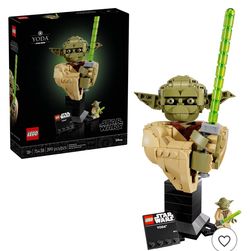 LEGO Star Wars: Attack of the Clones Yoda Bust 75438 NEW SEALED