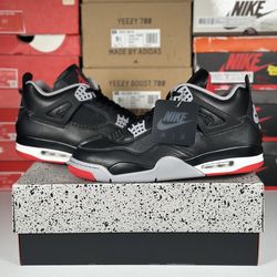 Size 11.5M - Air Jordan 4 Retro ‘Bred Reimagined’ - Brand New