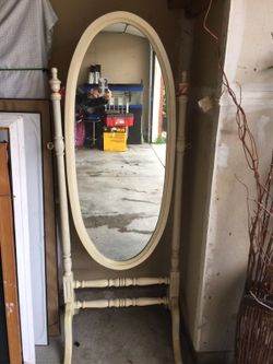 Antique wood Mirror