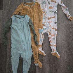 Cloud Island 3 pc pajama onesies