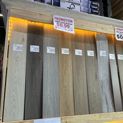 Waterproof Vinyl and Laminate Flooring (6mm, 6.5mm)‼️🔥