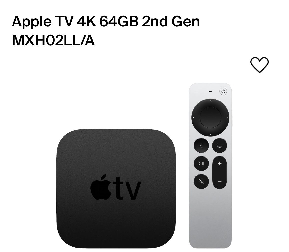 Apple TV 4K 