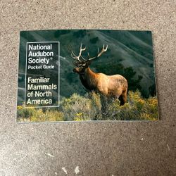 national audubon society pocket guide familiar mammals of North America