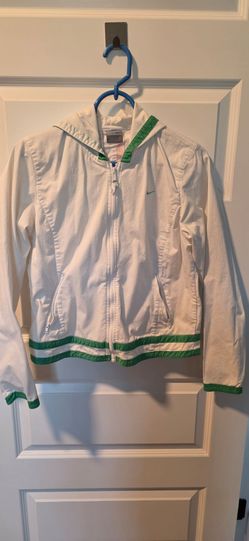 VIntage Y2K-era Nike Women's Medium lightweight hooded windbreaker jacket
