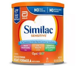 Similac Sensitive Infant Formula