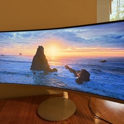 Samsung 34" ViewFinity CJ79 WQHD QLED 100Hz Thunderbolt 3 Ultra Wide Curved Monitor