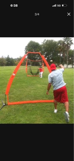 Bownet Triangle Pitching Screen For Baseball, Softball !!
