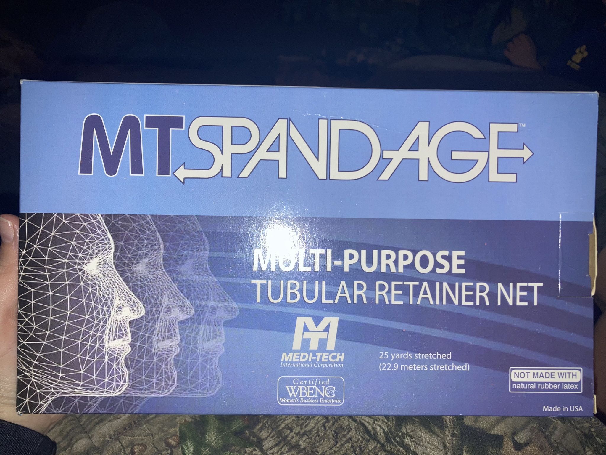 MT SPANDAGE Multi-Purpose Tubular Retainer Net 