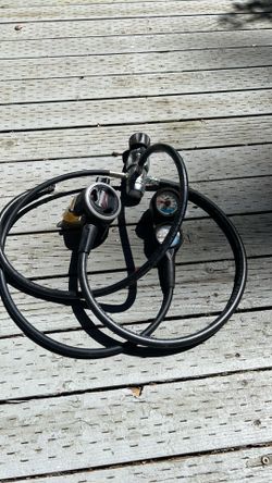 Scuba regulator setup