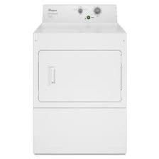 CEM2795JQ Whirlpool 27" Commercial Electric Dryer Super Capacity Non Coin 7.4 cu. ft - White 