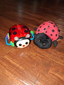 Lady Bug Toy Crawler / Stuff Animal