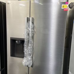 LG Refrigerator Side By Side In Stainless Steel 