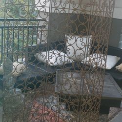 Wrought Iron Room Divider