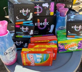 Kotex. Downey, Gain , bounce