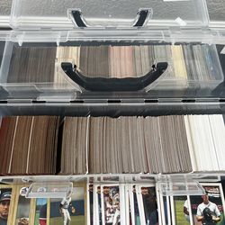 Vintage Baseball Cards 2 Boxes 1980s-1990's