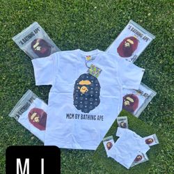 BAPE X MCM