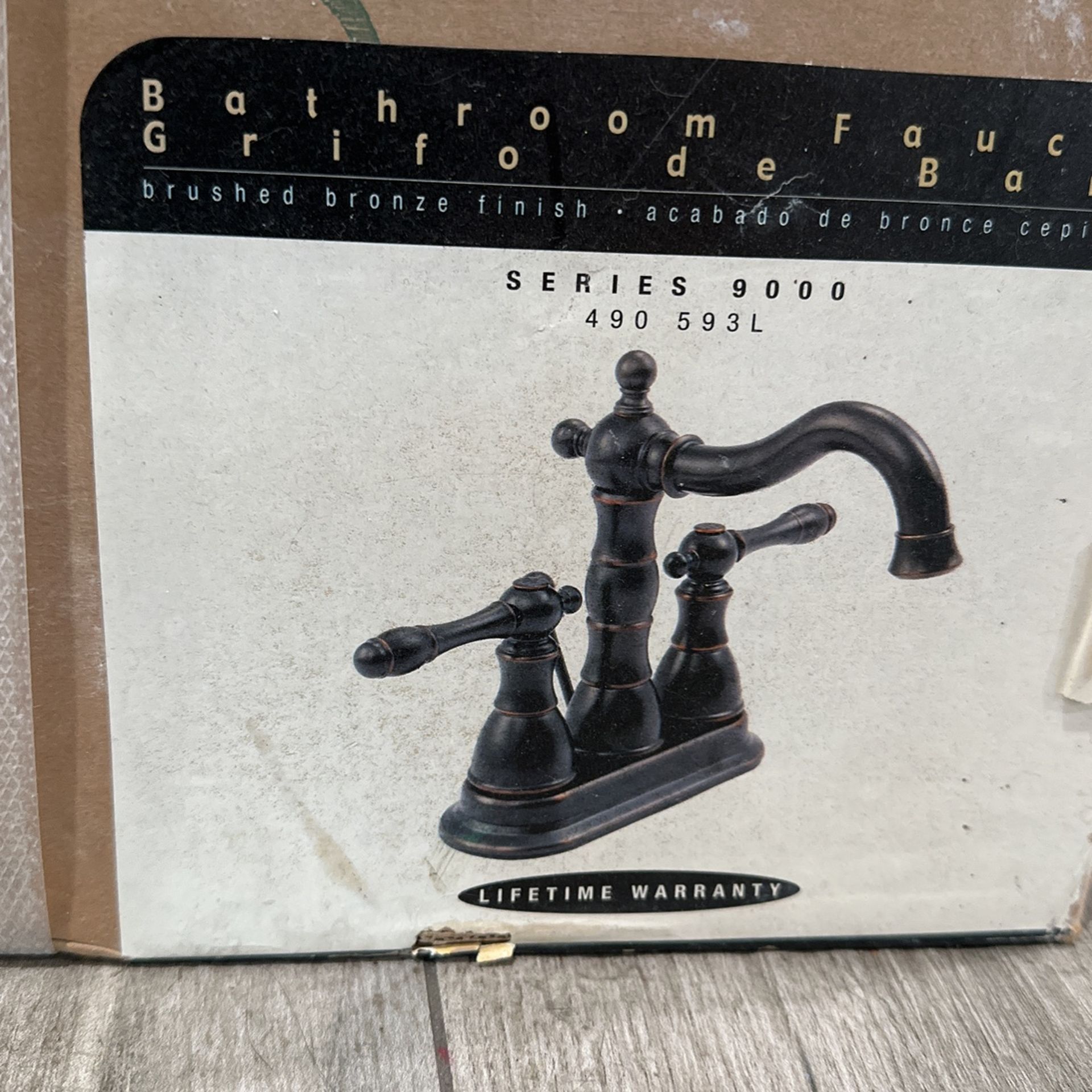 New Brushed Bronze Faucet 